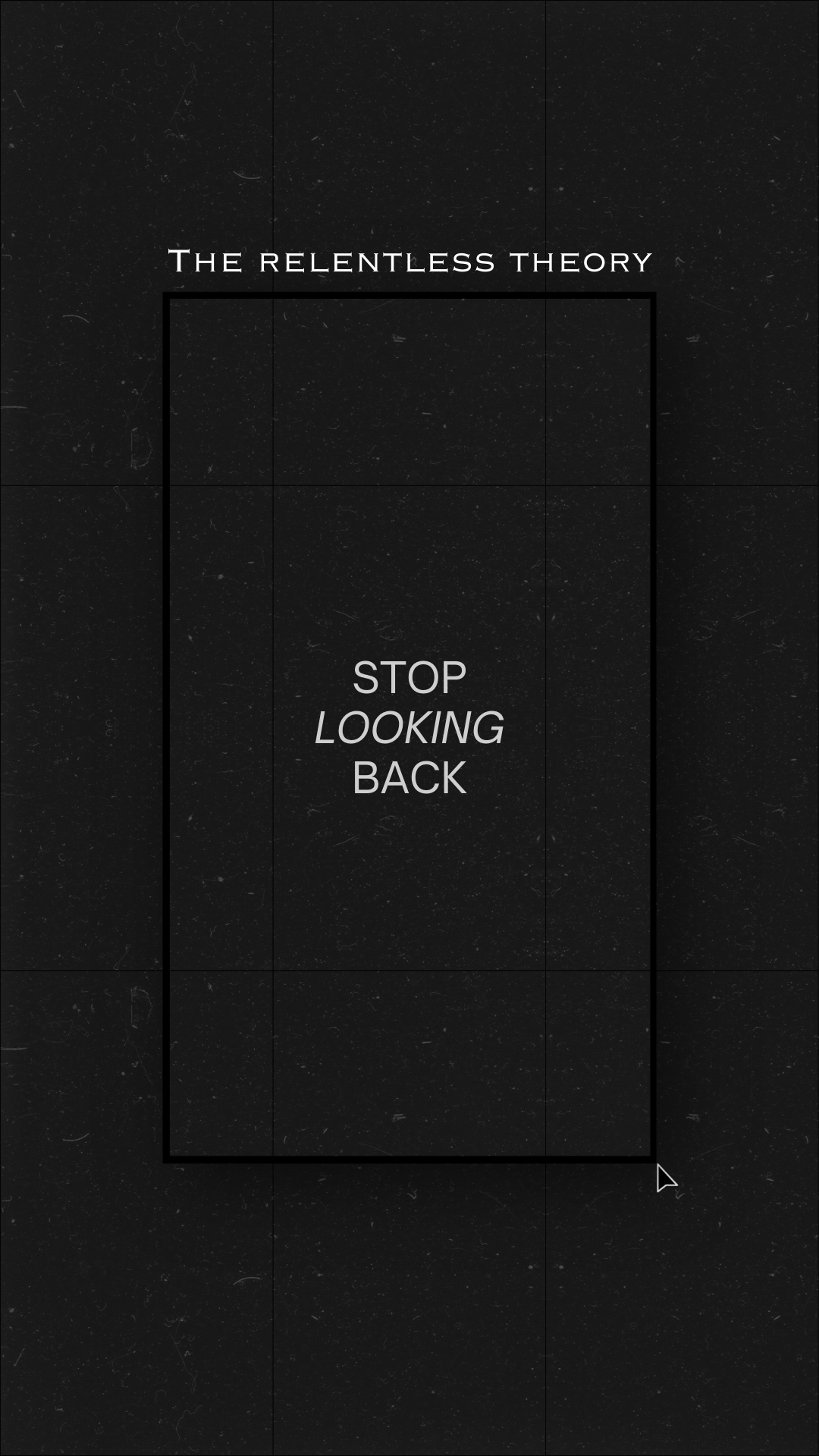 stop looking back wallpaper